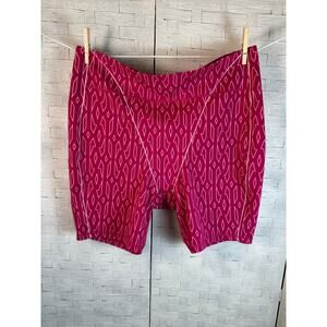 Adidas IvyPark pink & light pink bike shorts activewear summer casual plus size